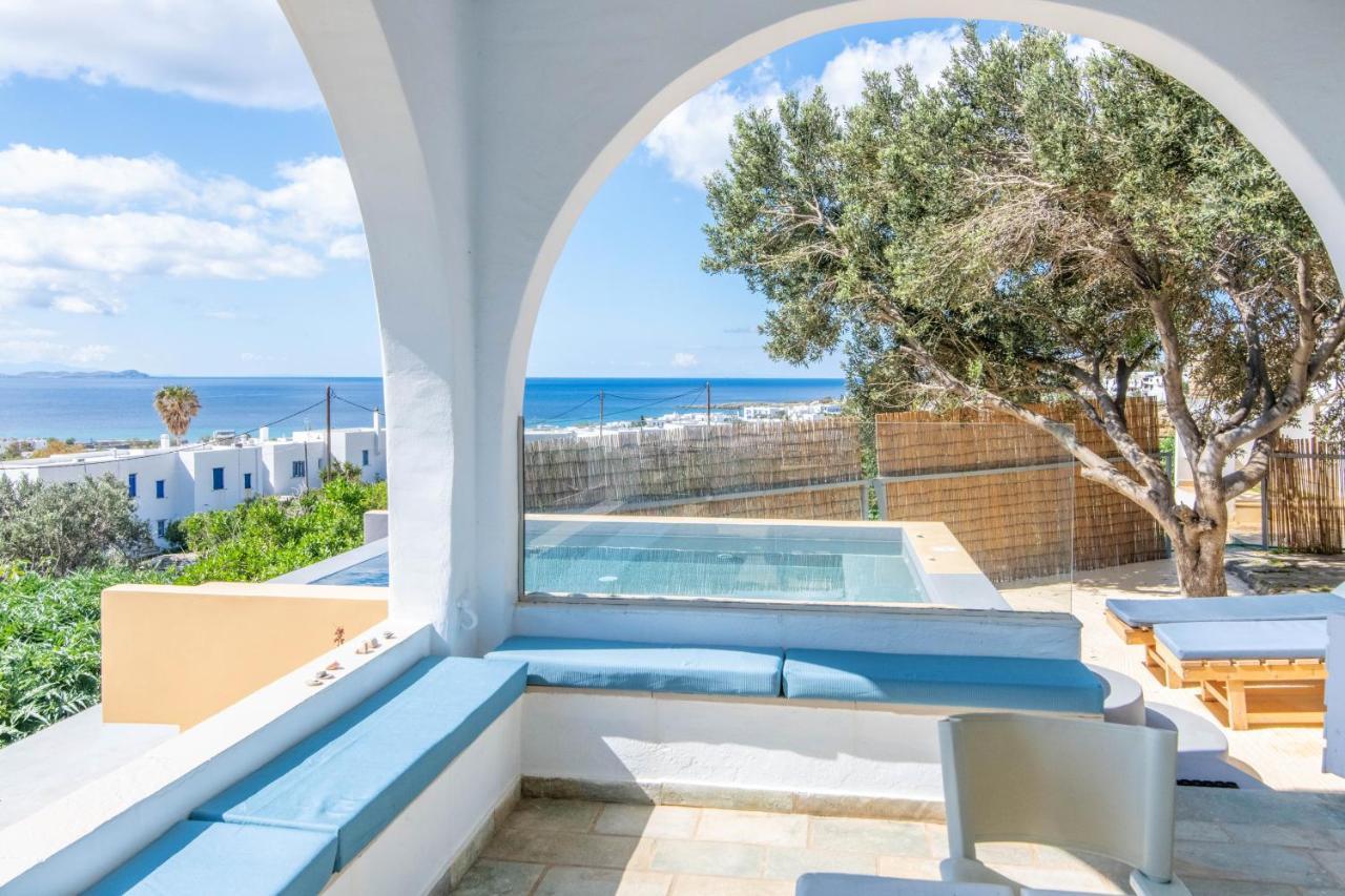 Villa With View Of Agios Ioannis And Pool With Jacuzzi Exterior foto